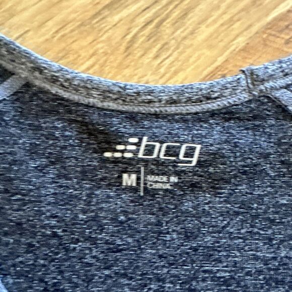 BCG Women’s Training Seamless SS Tee Caviar Moisture Wicking Fitness Gym Size M‎ - Picture 4 of 7